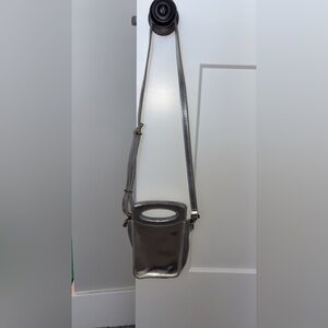 Madewell Metallic Silver Crossbody Bag